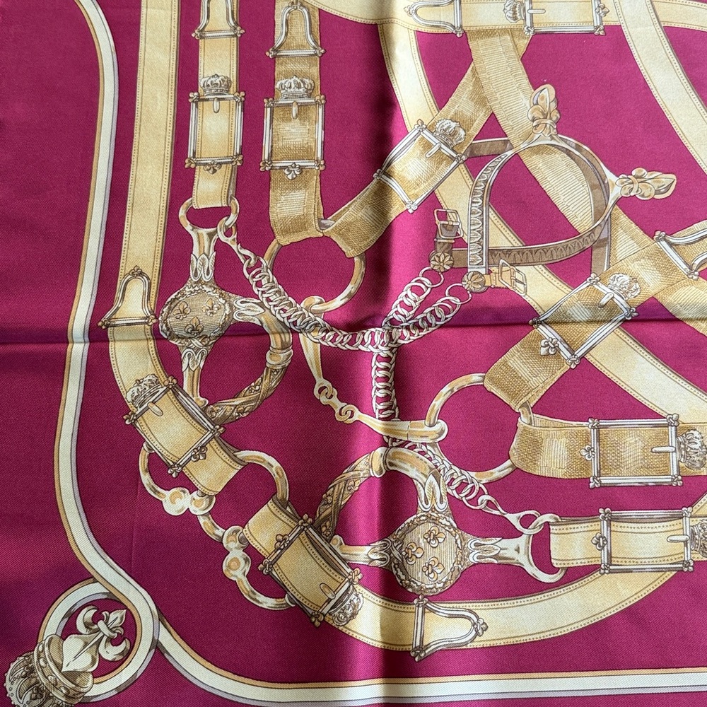 Hermes Vintage Cavalcadour Silk Scarf - Picture 5 of 11
